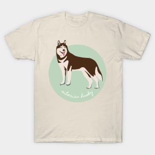 Siberian Husky Lover Gift Dog Breed Pet Lover Puppy T-Shirt T-Shirt